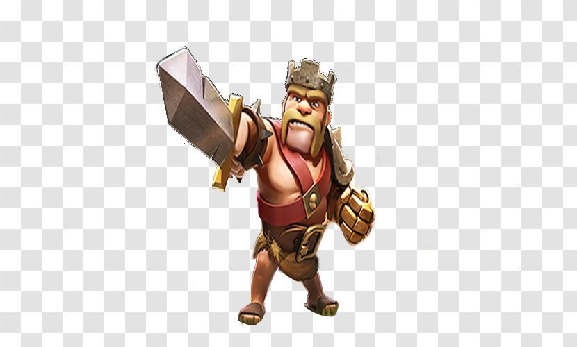 Clash Of Clans Royale Barbarian Game - Video Transparent PNG
