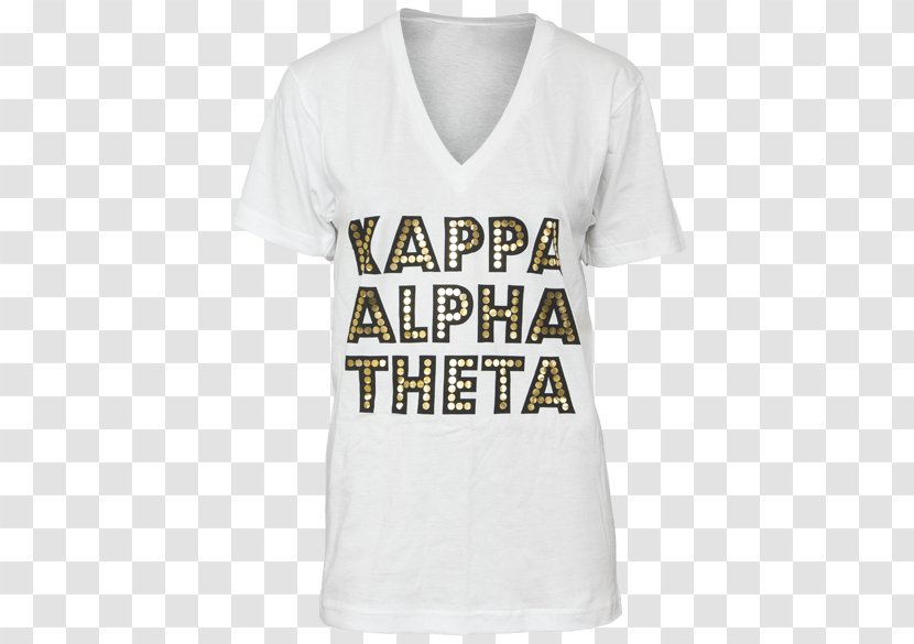 T-shirt Outerwear Sleeve Neck - Shirt - Alpha Kappa Rho Transparent PNG