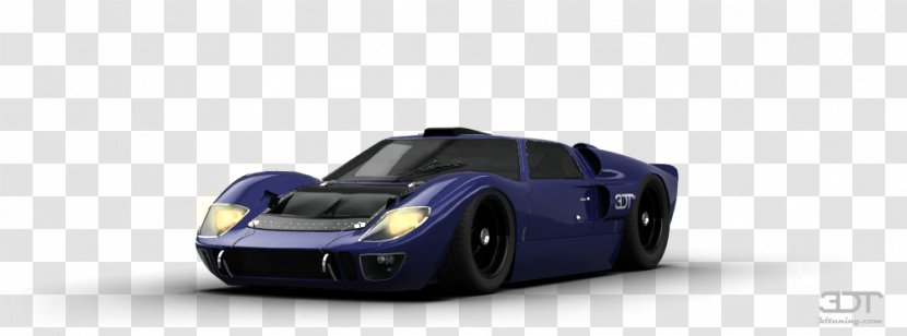 Ford GT40 Model Car Automotive Design Motor Company - Electric Blue - Gt40 Transparent PNG