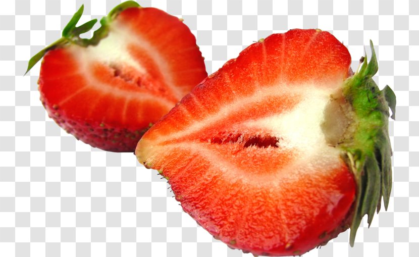 Strawberry Fruit - Berry - Half Transparent PNG