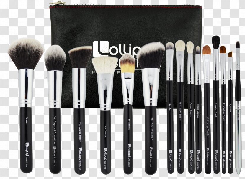 Makeup Brush Cosmetics Palette Lip - Creative Beauty Transparent PNG