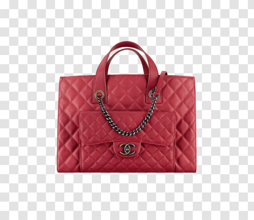 Chanel Handbag Tote Bag Shopping - Hobo - Red Bags Transparent PNG