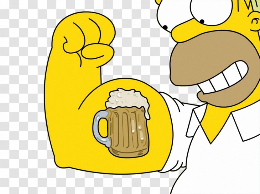 Homer Simpson Beer Bart Marge Moe Szyslak - Frame - Simpsons Transparent PNG