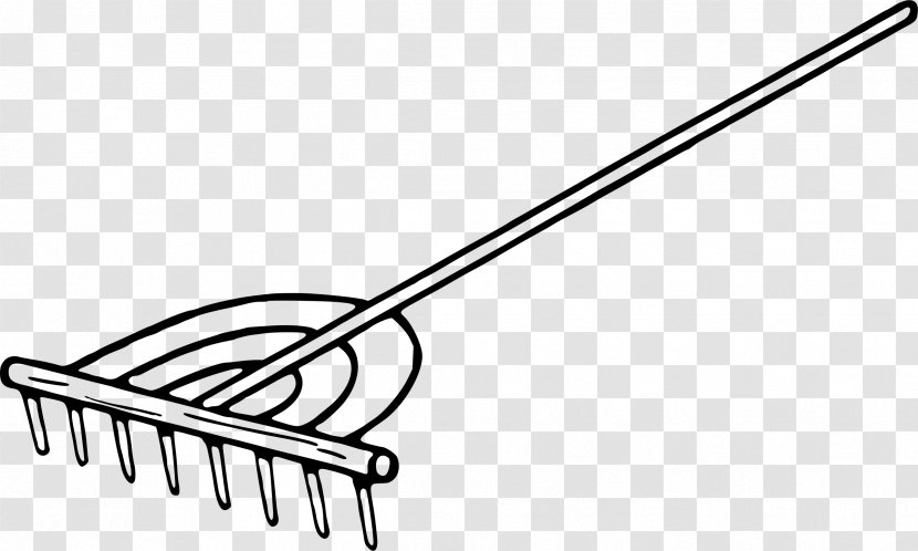 Rake Drawing Clip Art - Bathroom Accessory - 2 Clipart Transparent PNG