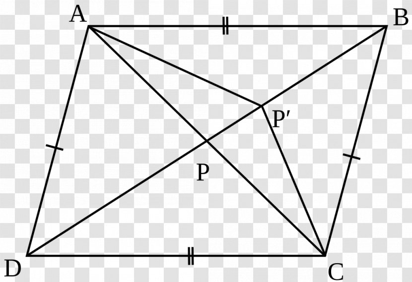 Parallelogram Law Triangle Geometry Transparent PNG