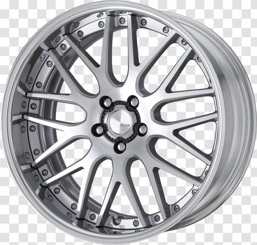 WORK Wheels Alloy Wheel Construction Car - Inch - Over Transparent PNG