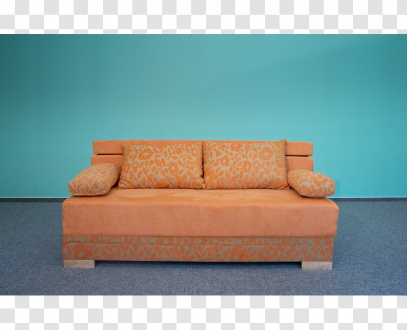 Sofa Bed Couch Futon Throw Pillows - Hardwood Transparent PNG
