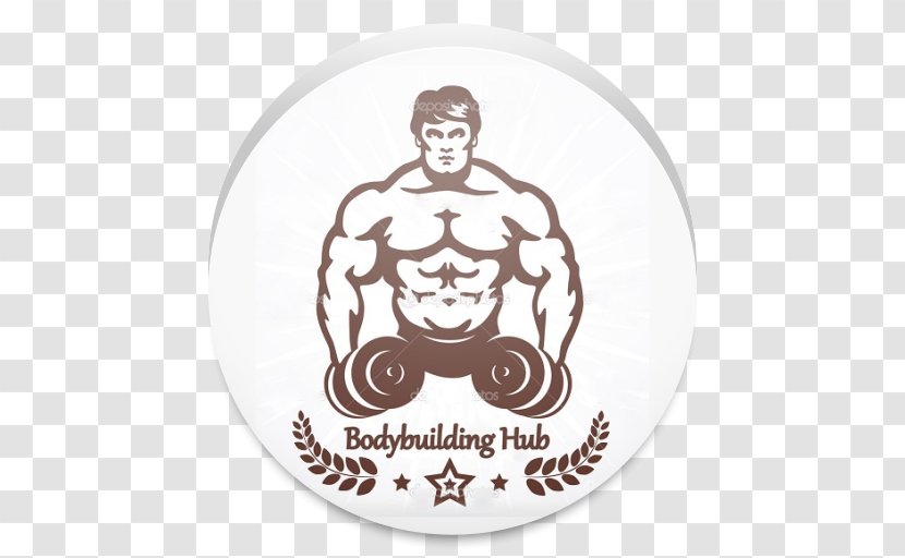 Bodybuilding Fitness Centre Physical Emblem Logo Transparent PNG