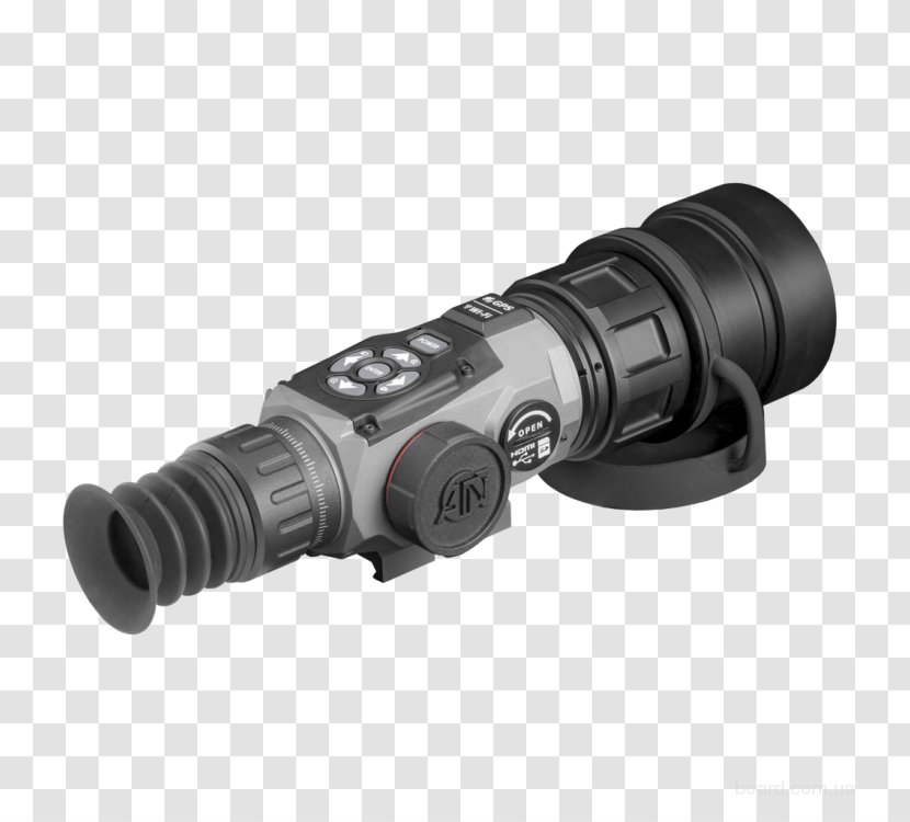 Thermal Weapon Sight American Technologies Network Corporation Thermographic Camera Telescopic - Objective Transparent PNG