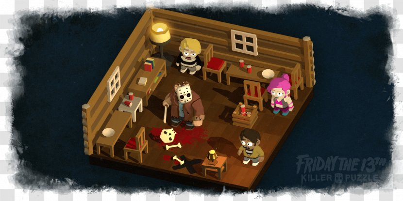 Friday The 13th: Killer Puzzle Game Jason Voorhees Slayaway Camp - 13th Transparent PNG