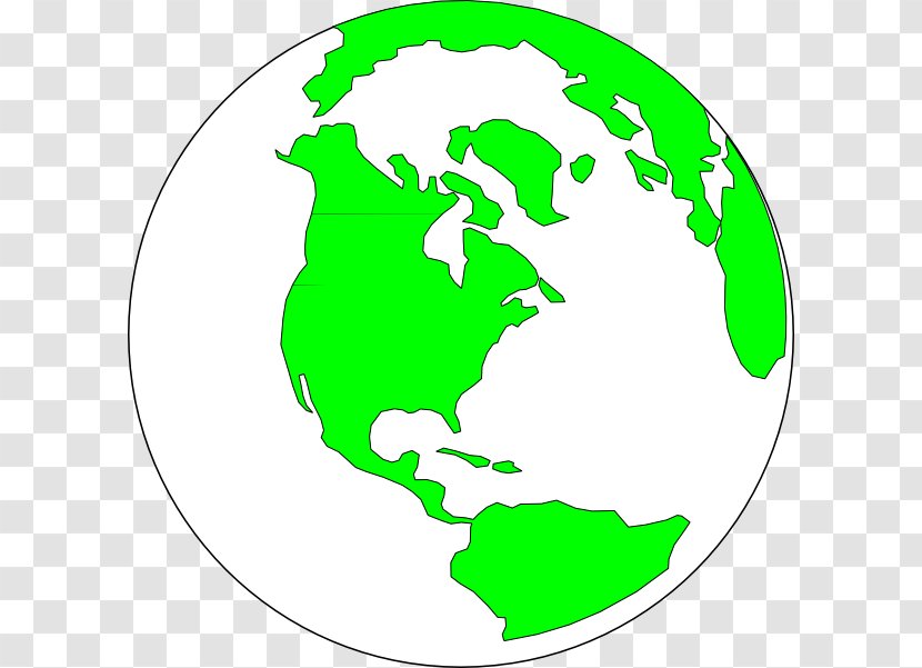 Globe World Earth Clip Art - Tree - The Feature Of Northern Barbecue Transparent PNG