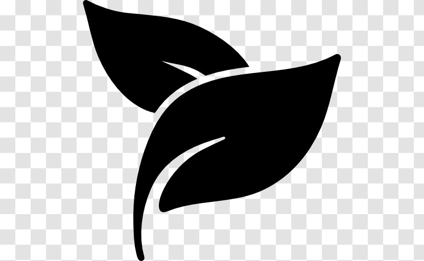 Leaf - Flat Design - Herbal Logo Transparent PNG