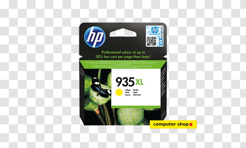 Hewlett-Packard C2PHp 935XL Ink Cartridge HP 21XL - 1-pack Black475 Pg PrinterHewlett-packard Transparent PNG