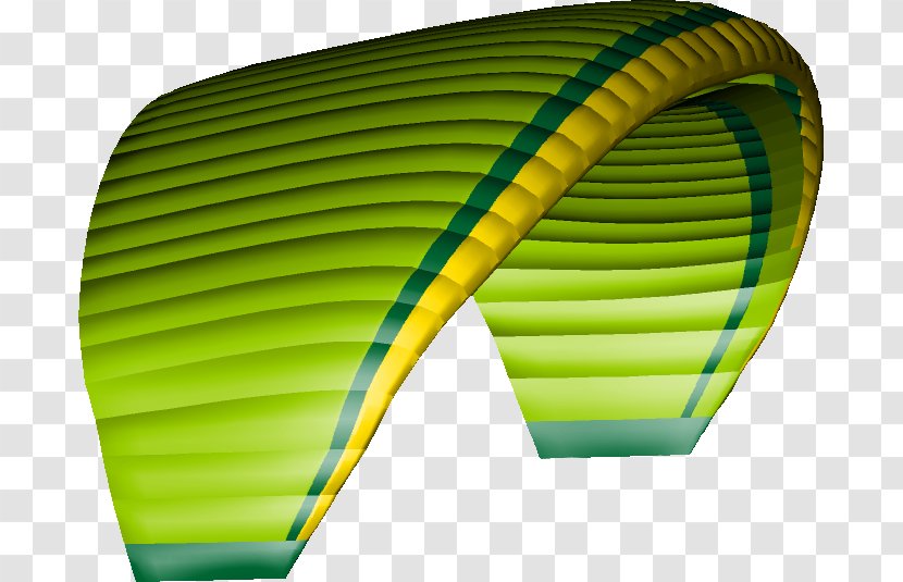 Prion Paragliding Gleitschirm Green Parachute - Yellow Transparent PNG