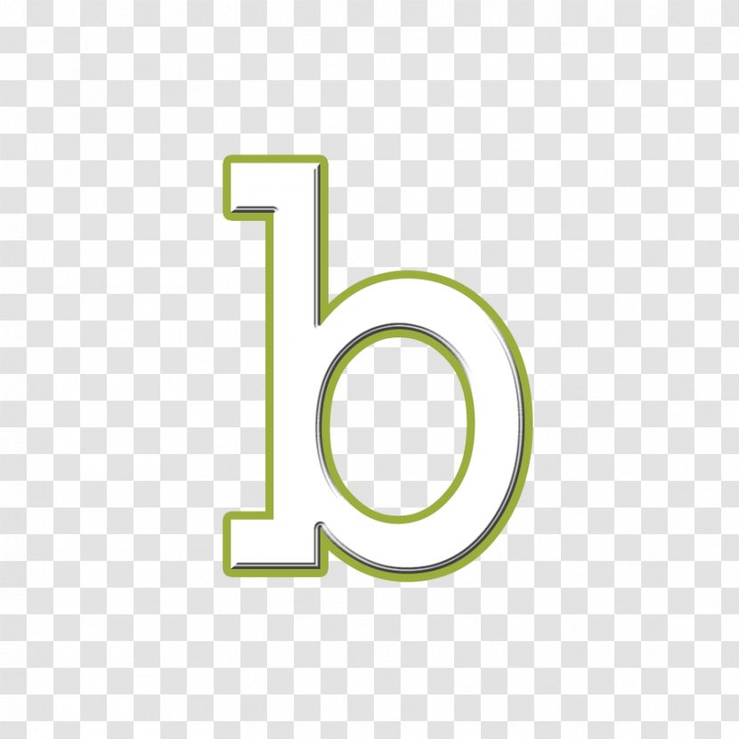 Logo Brand Line Number - Green - Lower Case Letters Transparent PNG