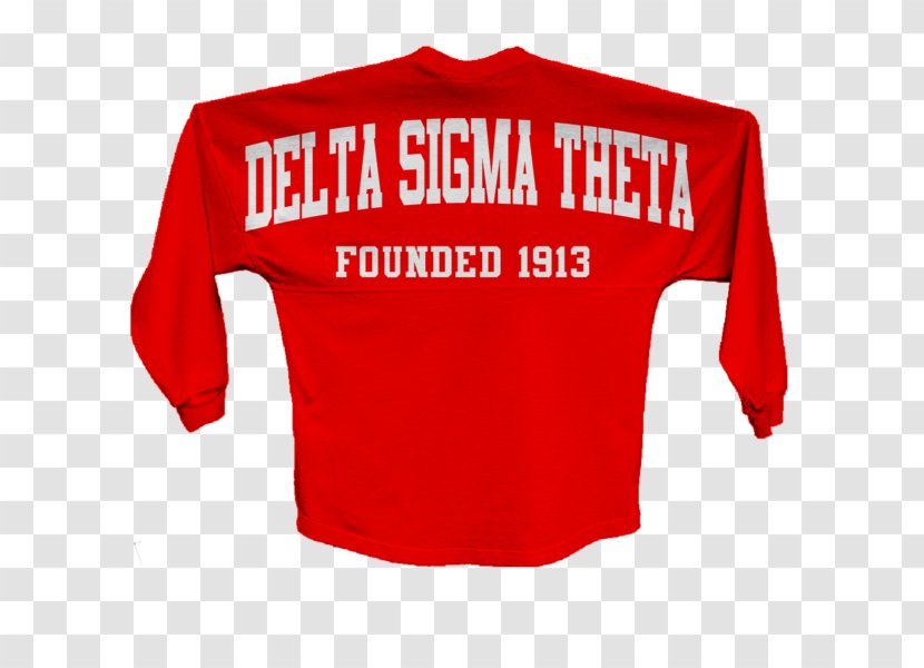 T-shirt Delta Sigma Theta Alpha Kappa Zeta Phi Beta Jersey - National Panhellenic Council Transparent PNG