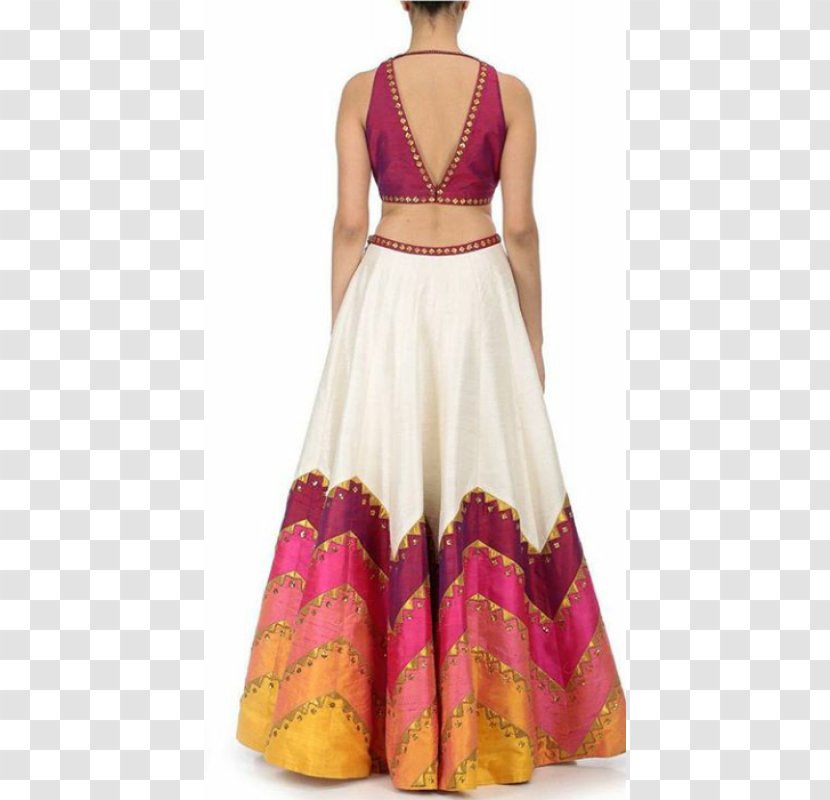 Lehenga-style Saree Gagra Choli Silk - Dress Transparent PNG