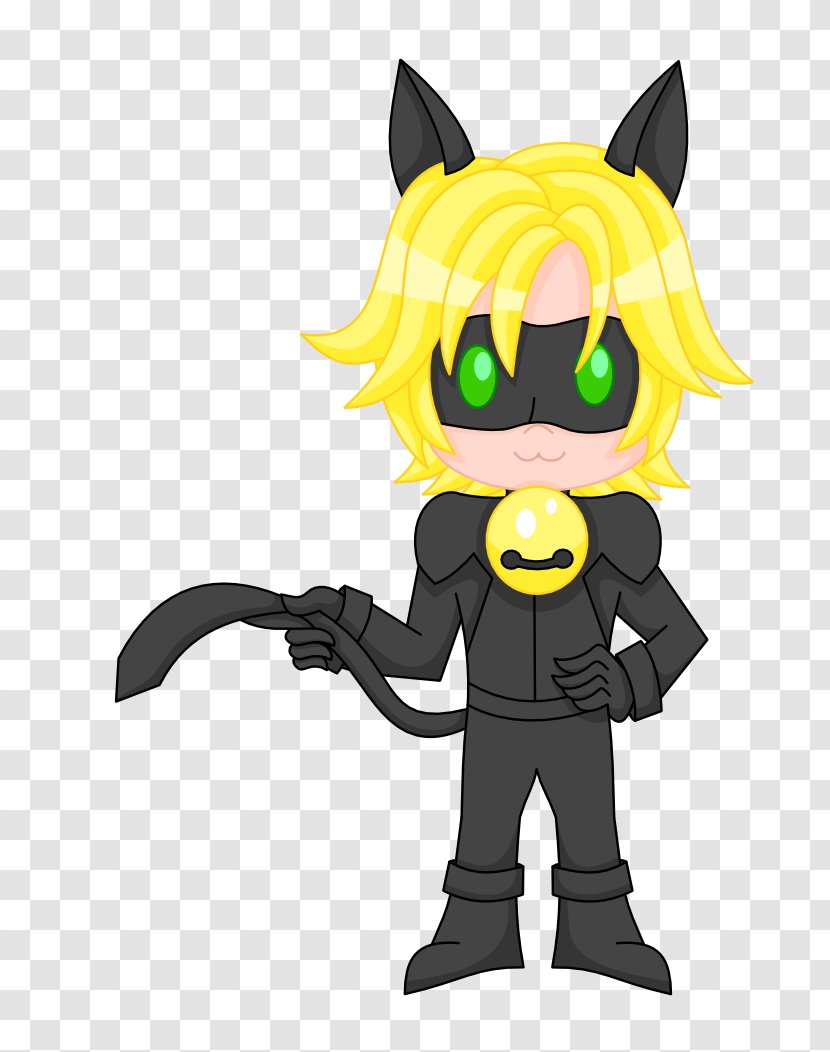 Cat Adrien Agreste Drawing DeviantArt - Deviantart - Noir Transparent PNG