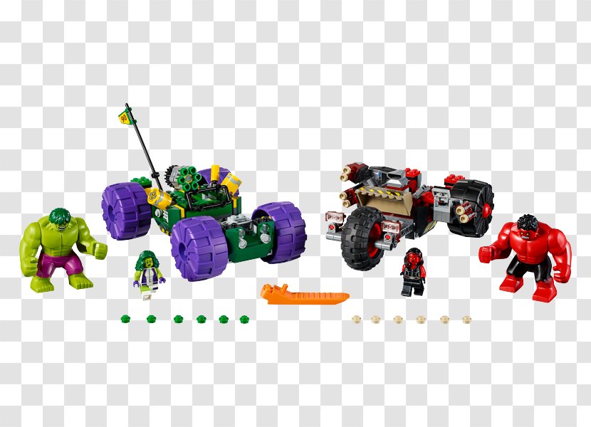 Lego Marvel Super Heroes Thunderbolt Ross She-Hulk Betty - Hulk Vs Transparent PNG