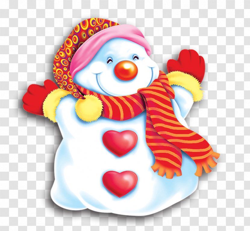 New Year's Day Christmas Snowman - Lunar Year Transparent PNG