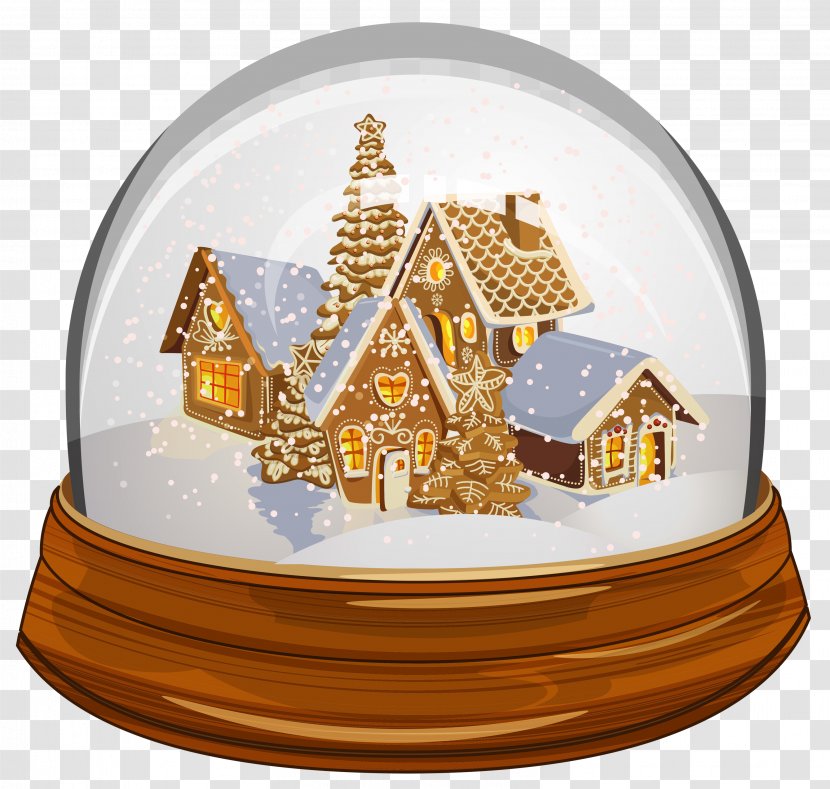 Transparent Christmas Snowglobe Clipart - Flower - Frame Transparent PNG