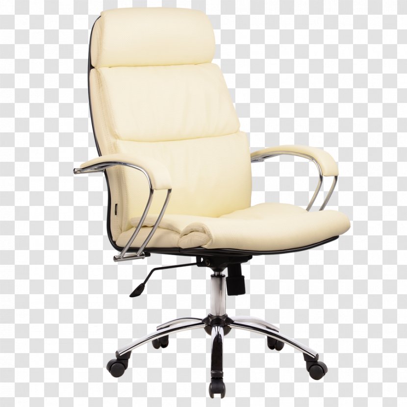 Office & Desk Chairs Wing Chair Furniture Büromöbel - Leather Transparent PNG