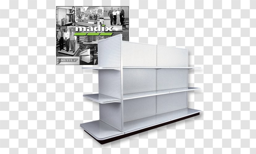 Shelf Furniture Bookcase Adjustable Shelving Indoff Material Handling - One Piece - Store Transparent PNG