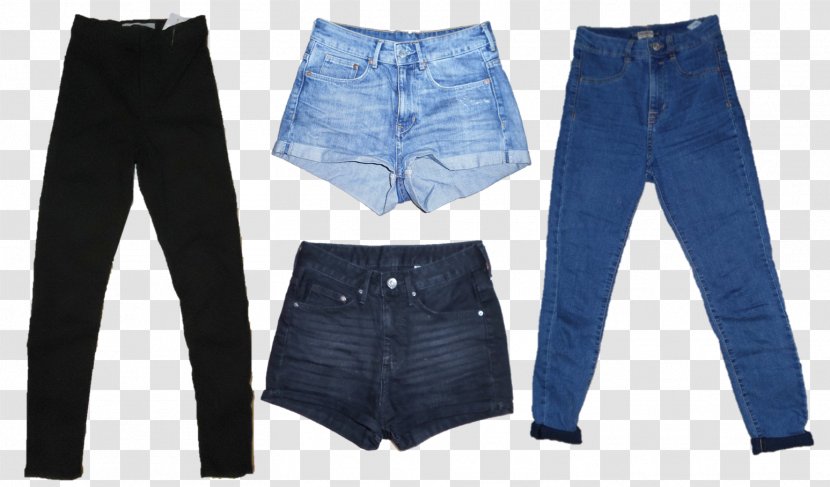 Jeans Denim Waist Shorts - Trousers Transparent PNG
