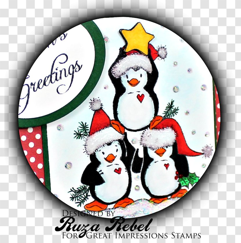 Penguin Christmas Ornament Cartoon Transparent PNG