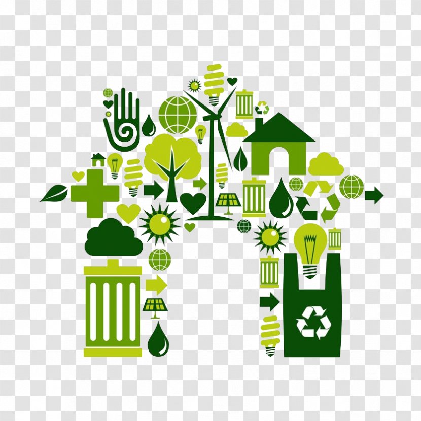 Sustainability Green Building Sustainable City Design Economic Development - Symbol - Creative House Transparent PNG