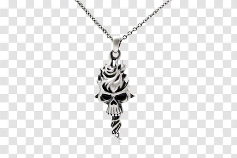Necklace Charms & Pendants Jewellery Clothing Accessories Chain - Concept - Flame Skull Pursuit Transparent PNG
