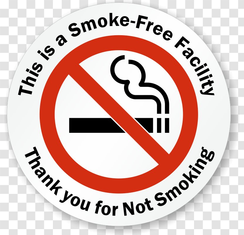 Sticker Sign Smoking Decal Brand - Material - No Puffin Transparent PNG