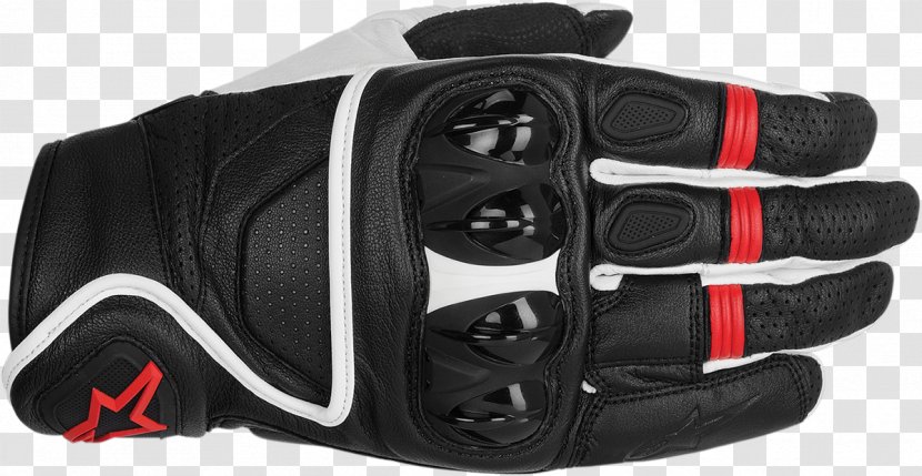 Glove Motorcycle Leather Alpinestars Clothing Sizes - Cruiser Transparent PNG