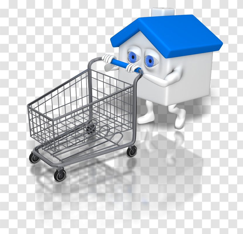 House Online Shopping Cart - Animation Transparent PNG