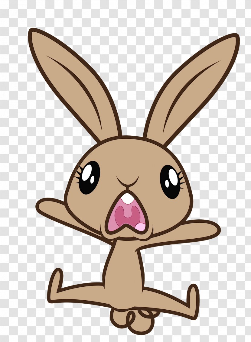 Easter Bunny Background - Ear Tail Transparent PNG