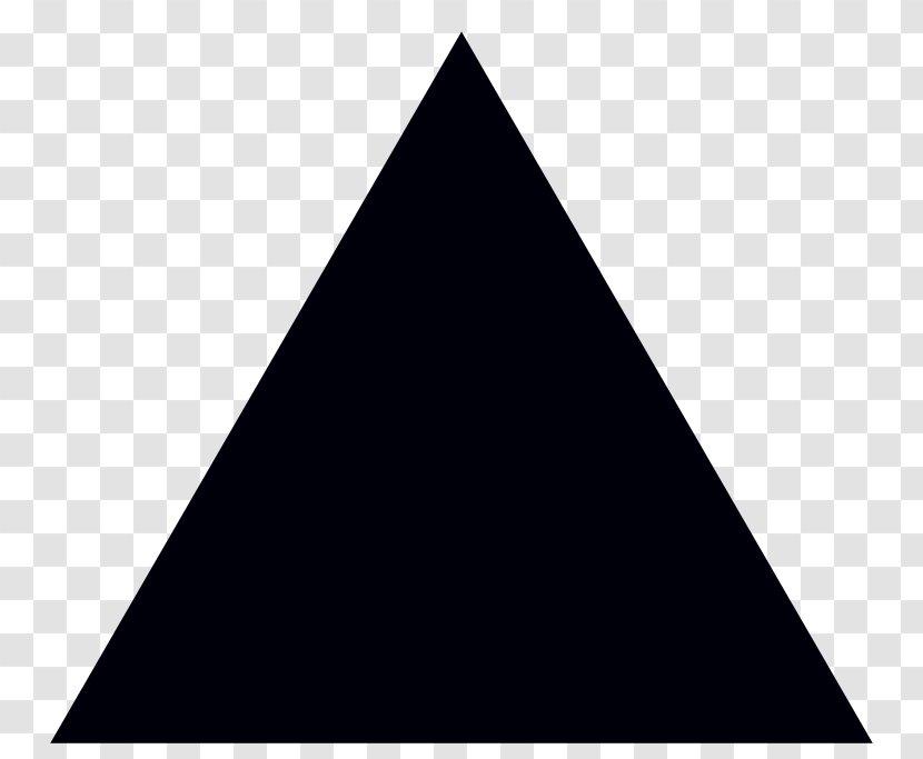 Clip Art - Document - Triangles Black Transparent PNG