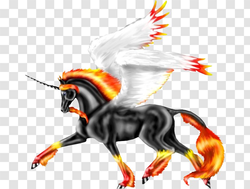 Horse Unicorn Clip Art Pegasus - Mythical Creature Transparent PNG