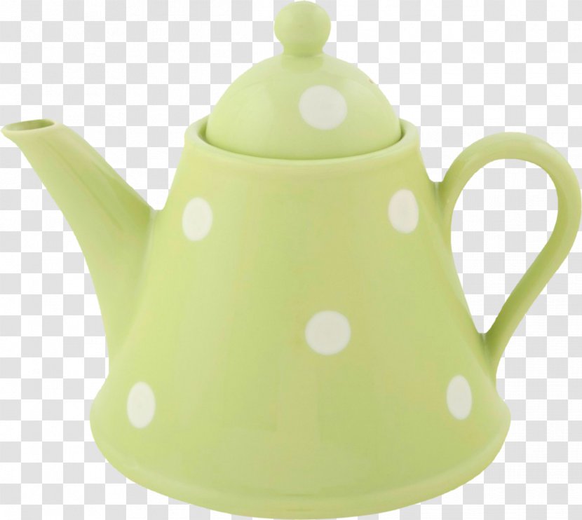 Green Tea Teapot Kettle - Dinnerware Set Transparent PNG