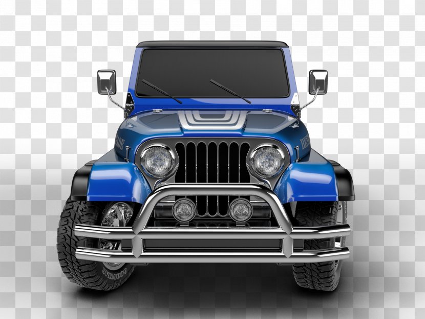 Jeep Wrangler Car CJ Renegade - Automotive Wheel System Transparent PNG