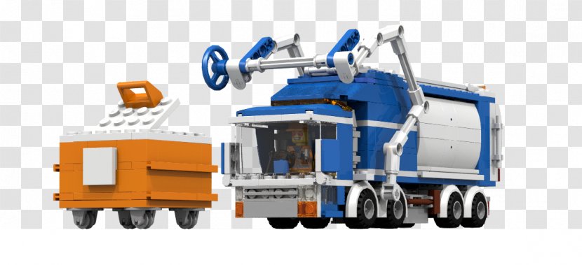 Motor Vehicle Car Garbage Truck Lego City - Transport Transparent PNG
