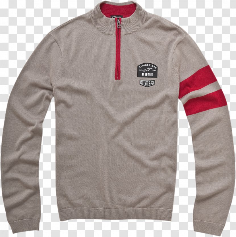 Hoodie Alpinestars Sweater Jacket Casual - T Shirt Transparent PNG