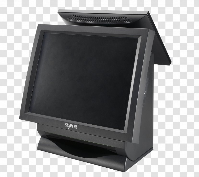 Point Of Sale Cash Register Computer Monitors Barcode - Cashier Transparent PNG