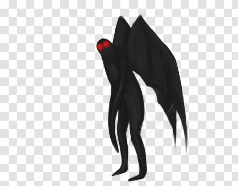 Dog Mothman - Black - Moth Man HD Transparent PNG