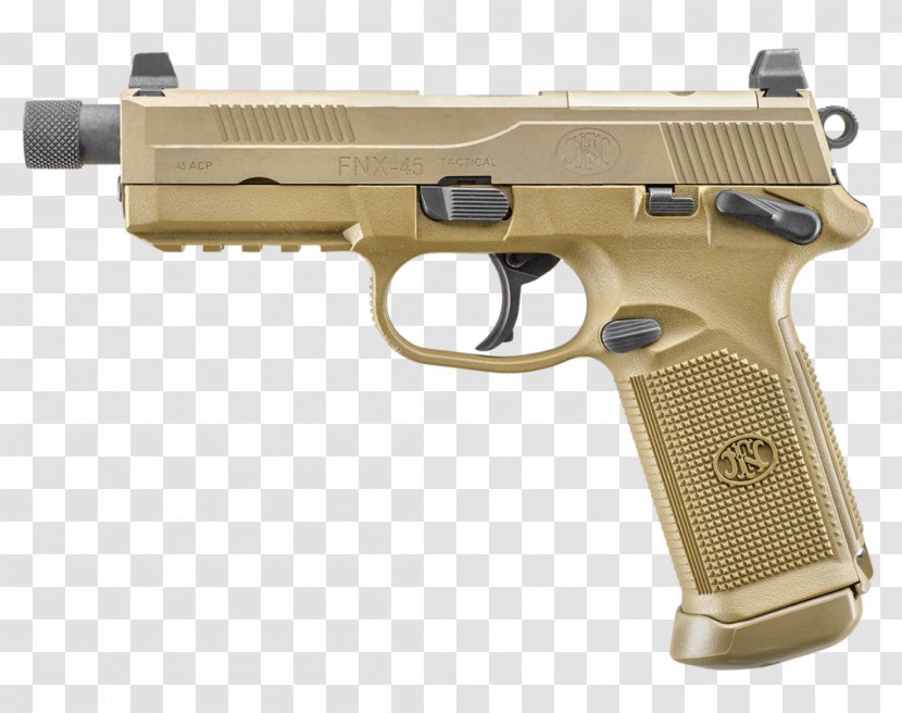 SIG Sauer P227 FN FNX FNP-45 .45 ACP Herstal - Gun Accessory - 300 Blackout Muzzle Brake Transparent PNG