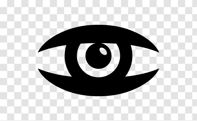 Eye Download - Black - TIRED Transparent PNG