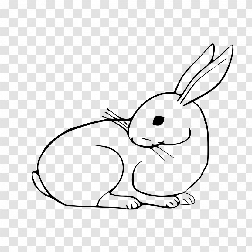 Easter Bunny Rabbit Clip Art - Mammal Transparent PNG
