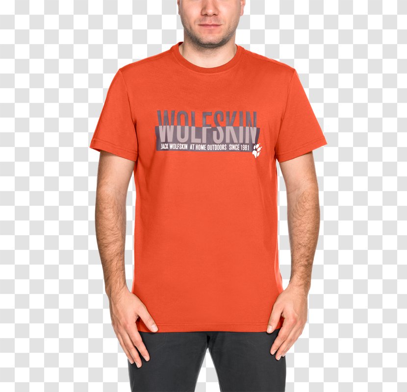 T-shirt Crew Neck Jack Wolfskin Polo Shirt - Tshirt Transparent PNG