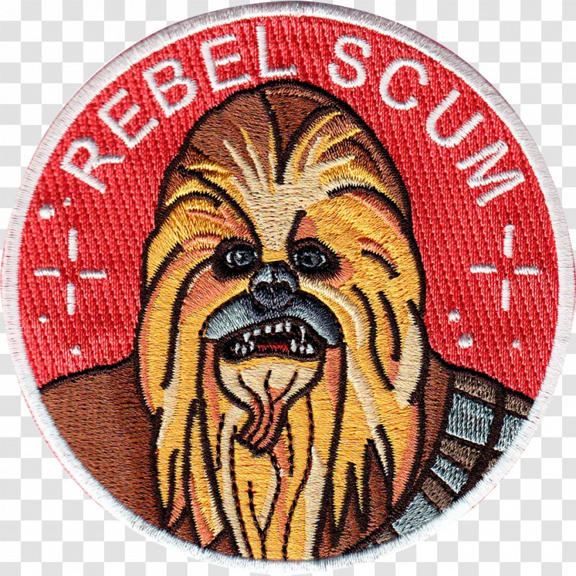 Chewbacca Embroidered Patch Iron-on Embroidery Sewing - Dog Like Mammal - Hand Made Transparent PNG