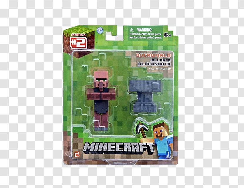 Minecraft: Pocket Edition Action & Toy Figures Blacksmith - Playset - Craft Transparent PNG