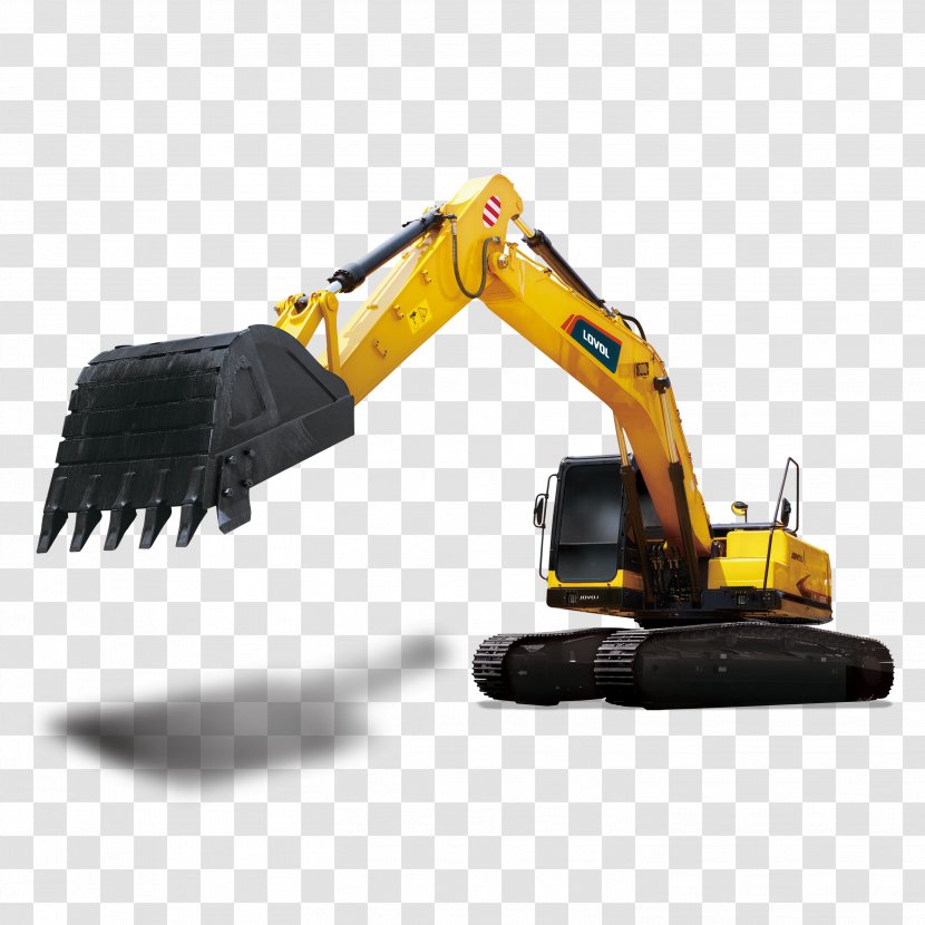 Heavy Equipment Excavator Toy - Machine - Material Transparent PNG